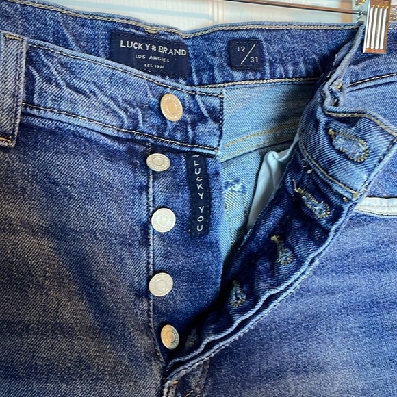 LUCKY BRAND JEANS SIZE 12/31 - Picture 3 of 12